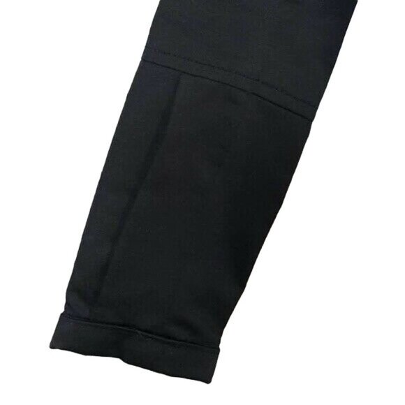 Söia & Kyo Short Trench Coat Black XS DoubleBreast Convertible Collar Lined - Picture 4 of 12